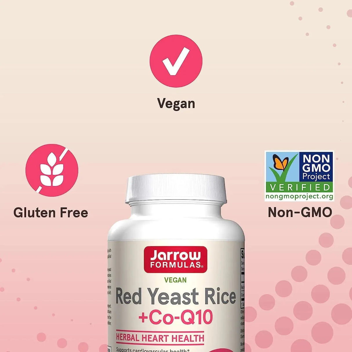 JARROW FORMULAS - Jarrow Formulas Red Yeast Rice 120 Capsulas - The Red Vitamin MX - Suplementos Alimenticios - {{ shop.shopifyCountryName }}