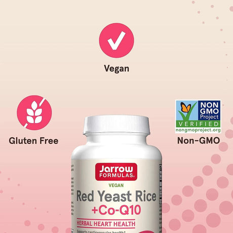 JARROW FORMULAS - Jarrow Formulas Red Yeast Rice 120 Capsulas - The Red Vitamin MX - Suplementos Alimenticios - {{ shop.shopifyCountryName }}