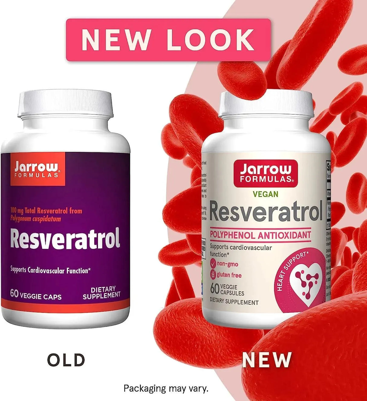 JARROW FORMULAS - Jarrow Formulas Resveratrol 100Mg. 60 Capsulas - The Red Vitamin MX - Suplementos Alimenticios - {{ shop.shopifyCountryName }}