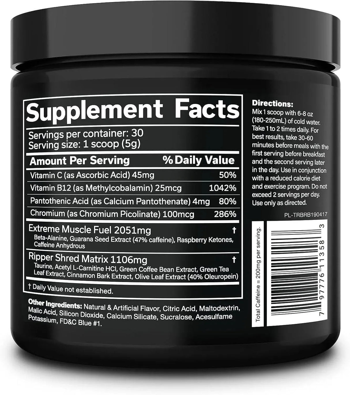 JNX SPORTS - JNX SPORTS The Ripper! Shredding Thermogenic Fat Burner Blue Raspberry 30 Servicios - The Red Vitamin MX - Suplementos Alimenticios - {{ shop.shopifyCountryName }}