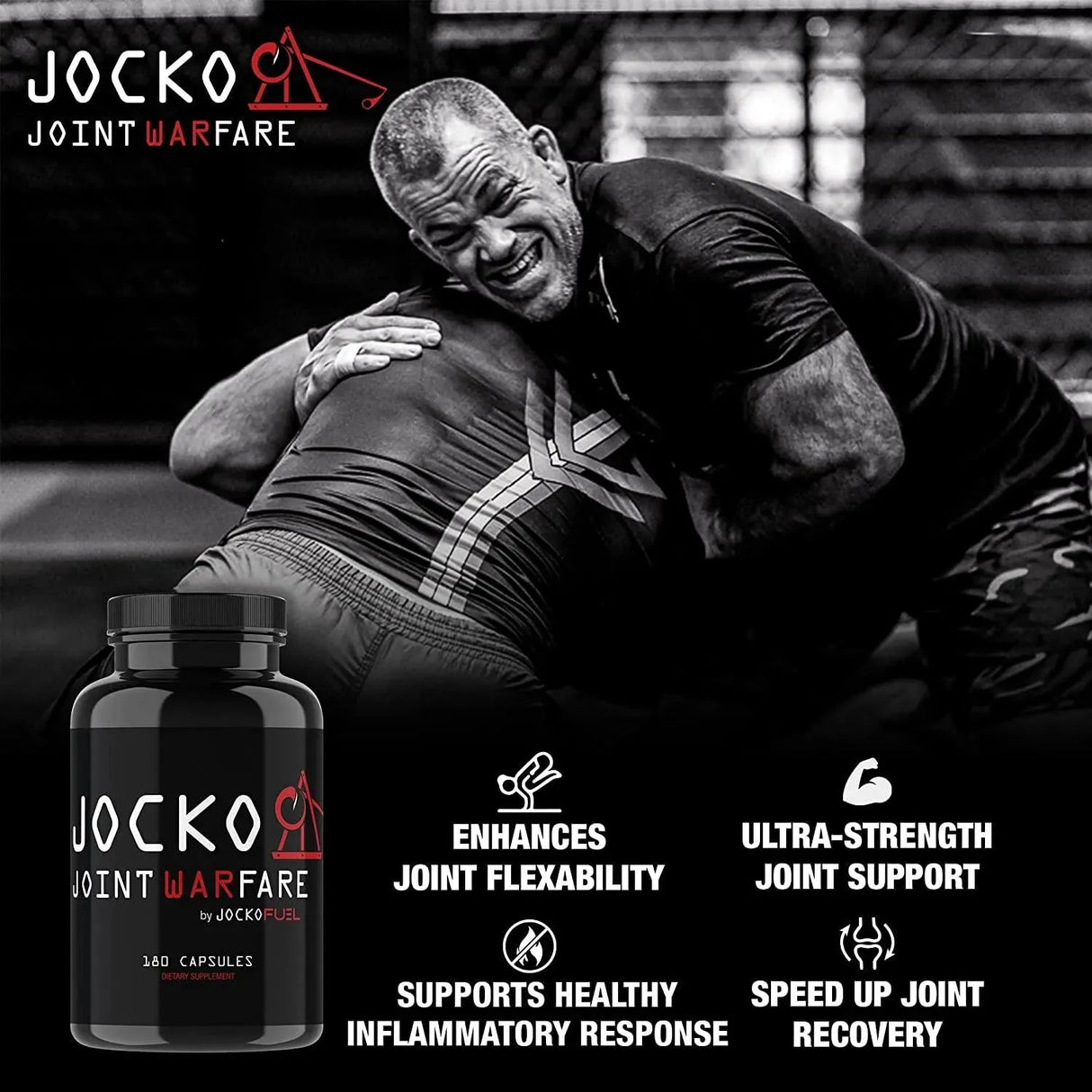 JOCKO FUEL - Jocko Fuel Joint Warfare Joint Support Supplement 180 Capsulas - The Red Vitamin MX - Suplementos Alimenticios - {{ shop.shopifyCountryName }}