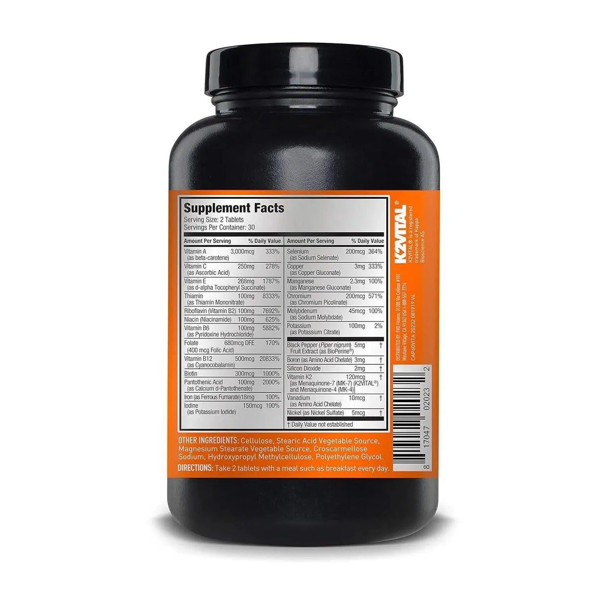 JYM SUPPLEMENT SCIENCE - Vita JYM Sports Multivitamin 60 Tabletas - The Red Vitamin MX - Suplementos Alimenticios - {{ shop.shopifyCountryName }}