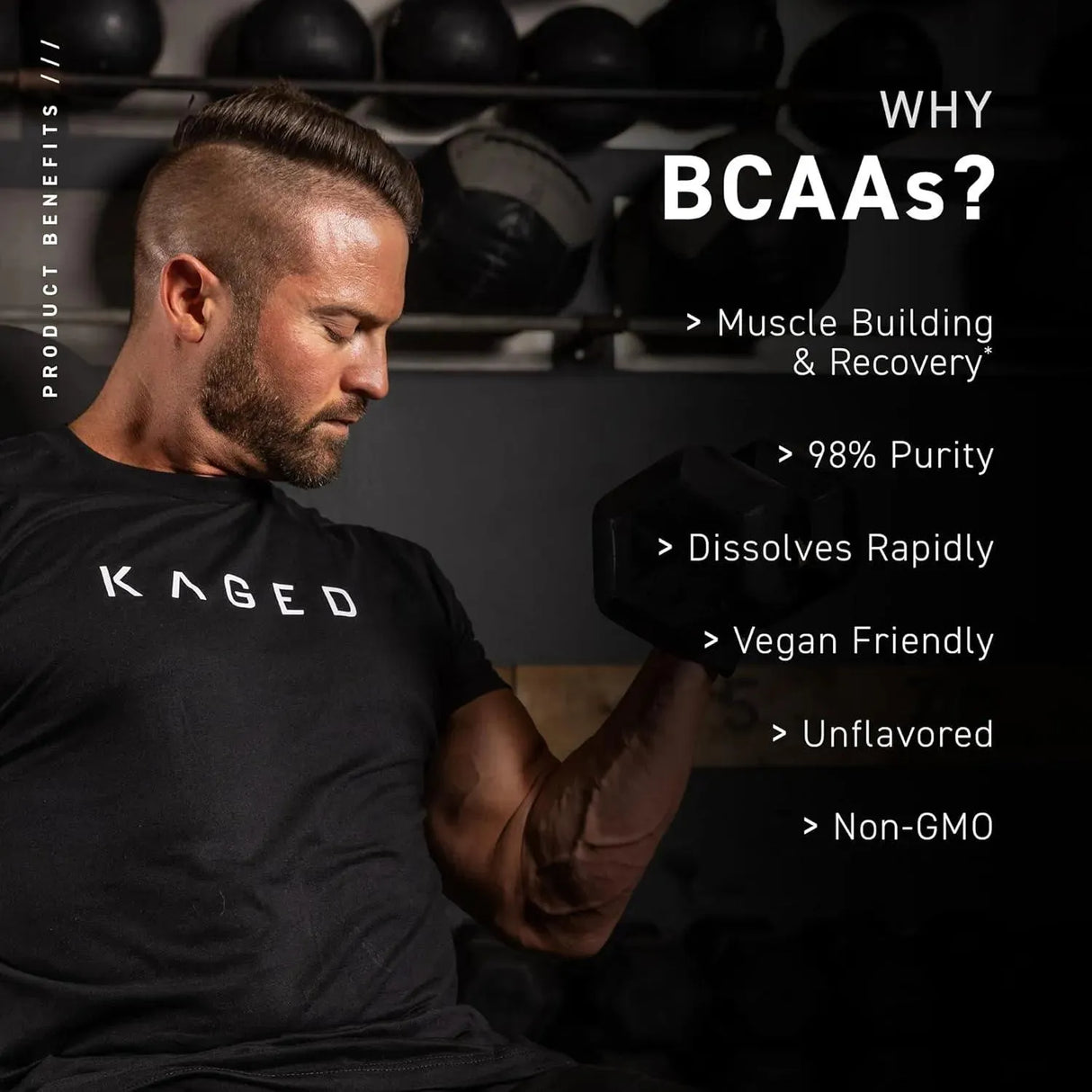 KAGED MUSCLE - Kaged BCAA Powder 72 Servicios 400Gr. - The Red Vitamin MX - Suplementos Alimenticios - {{ shop.shopifyCountryName }}