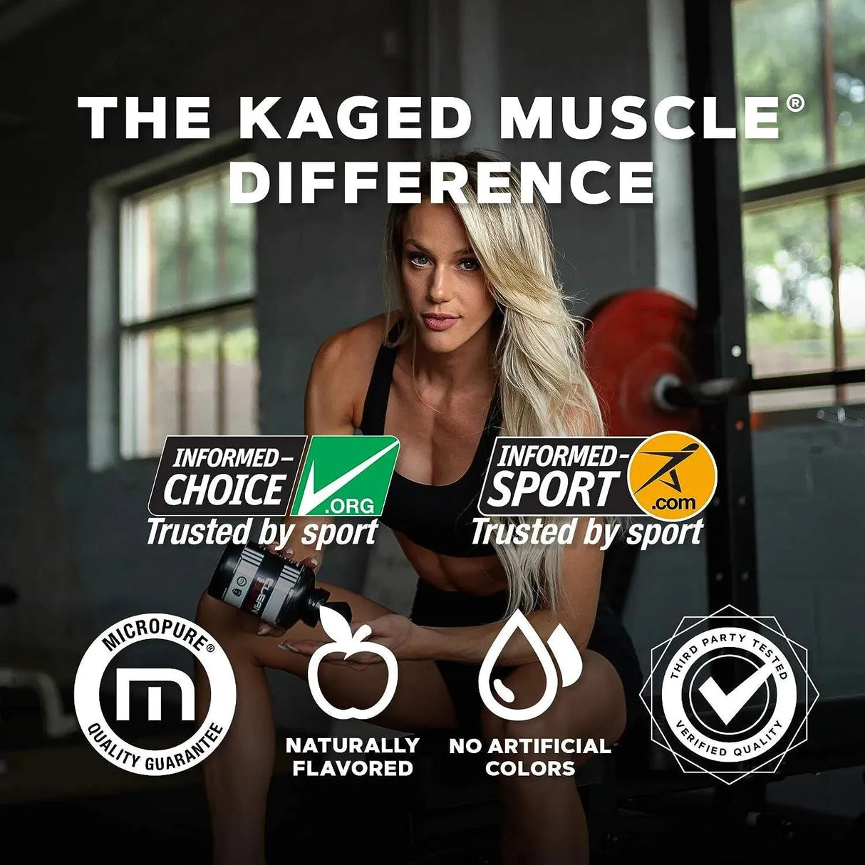 KAGED MUSCLE - Kaged L-Glutamine Powder 500Gr. - The Red Vitamin MX - Suplementos Alimenticios - {{ shop.shopifyCountryName }}