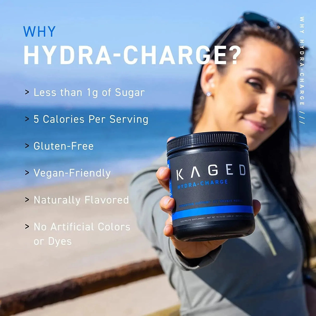 KAGED MUSCLE - Kaged Muscle Hydra-Charge Premium Electrolyte Powder Pink Lemonade 60 Servicios - The Red Vitamin MX - Suplementos Alimenticios - {{ shop.shopifyCountryName }}