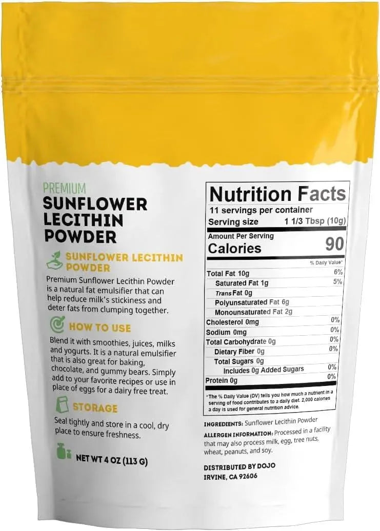 KATE NATURALS - Kate Naturals Sunflower Lecithin Powder 113Gr. - The Red Vitamin MX - Suplementos Alimenticios - {{ shop.shopifyCountryName }}