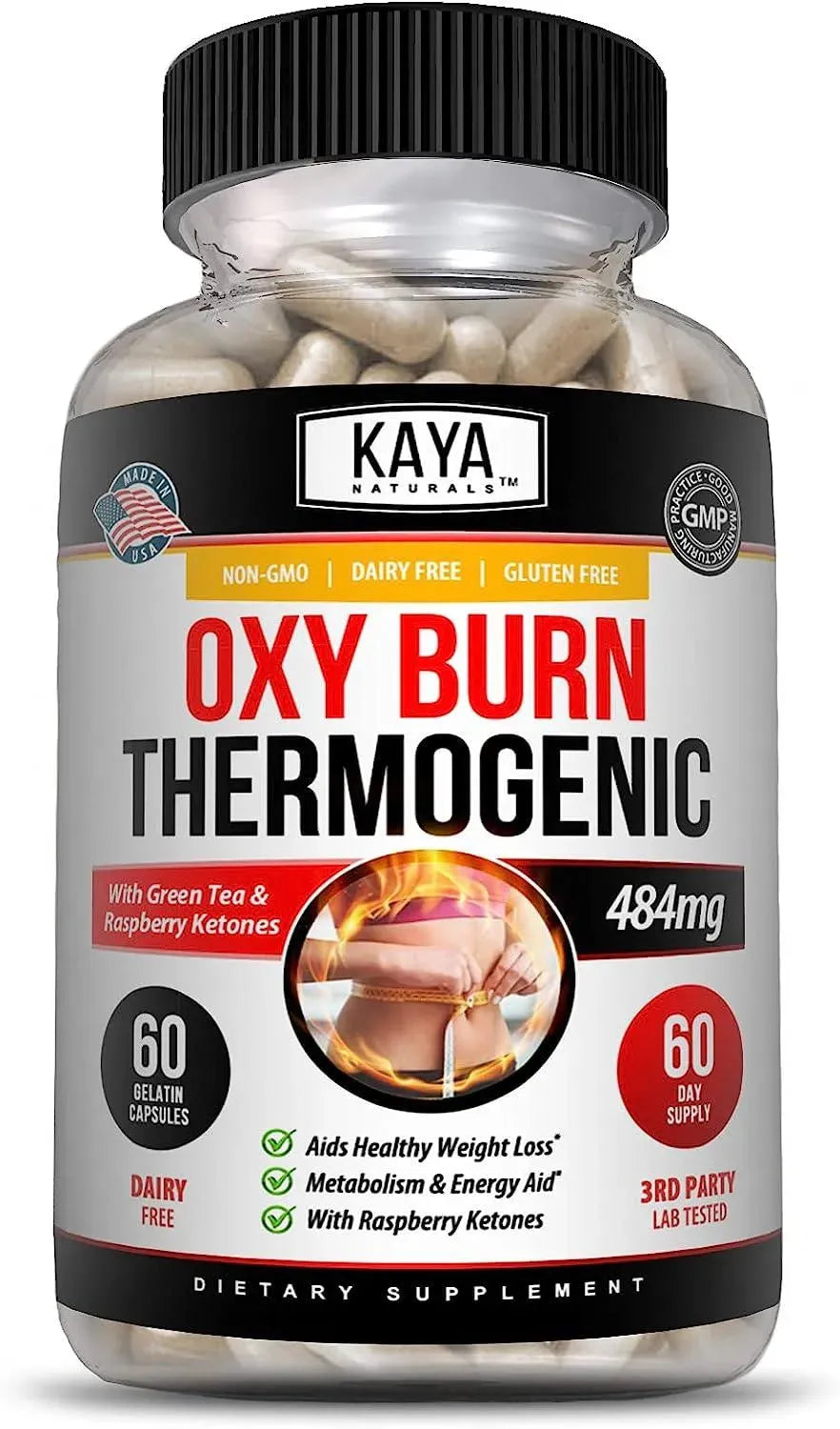 KAYA NATURALS - Kaya Naturals Oxy Burn Supreme Fat Burner 60 Capsulas - The Red Vitamin MX - Suplementos Alimenticios - {{ shop.shopifyCountryName }}