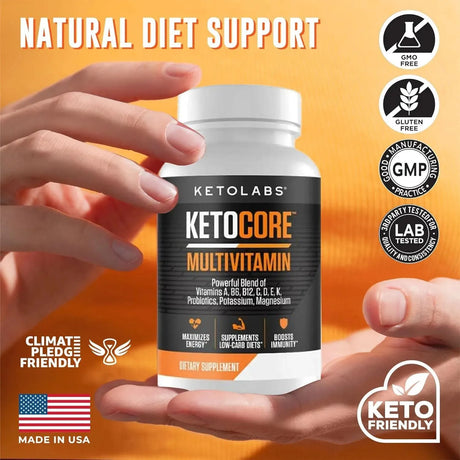 KETOLABS - Ketocore Keto Vitamins 60 Capsulas - The Red Vitamin MX - Suplementos Alimenticios - {{ shop.shopifyCountryName }}