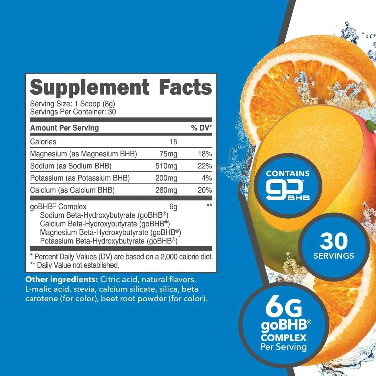 KETOLOGIC - Ketologic Keto BHB Orange Mango Flavor 30 Servicios 249Gr. - The Red Vitamin MX - Suplementos Alimenticios - {{ shop.shopifyCountryName }}