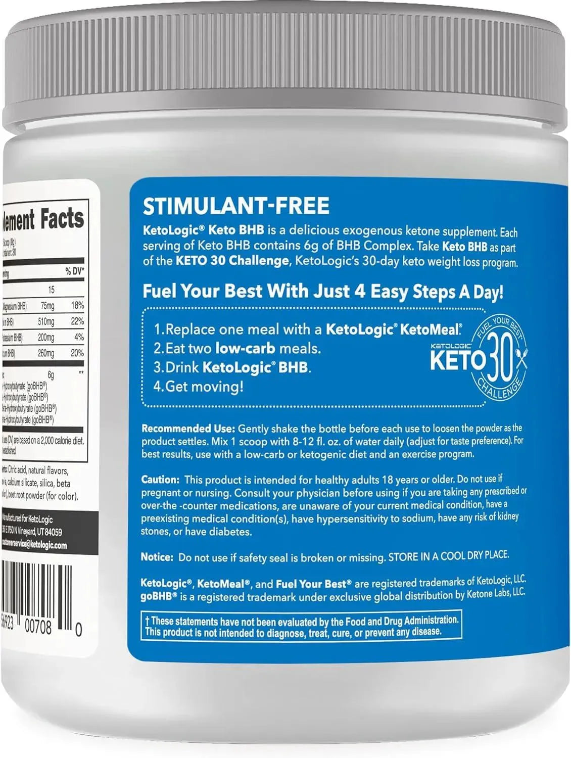 KETOLOGIC - Ketologic Keto BHB Orange Mango Flavor 30 Servicios 249Gr. - The Red Vitamin MX - Suplementos Alimenticios - {{ shop.shopifyCountryName }}