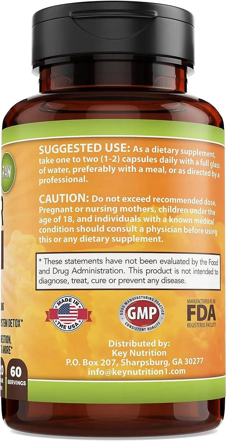 KEY NUTRITION - Key Nutrition Apple Cider Vinegar 1500Mg. 120 Capsulas - The Red Vitamin MX - Suplementos Alimenticios - {{ shop.shopifyCountryName }}