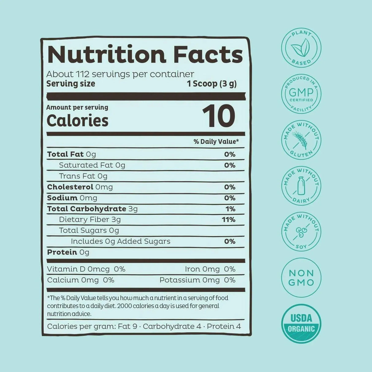 KOS - KOS Organic Inulin Powder 336Gr. - The Red Vitamin MX - Suplementos Alimenticios - {{ shop.shopifyCountryName }}