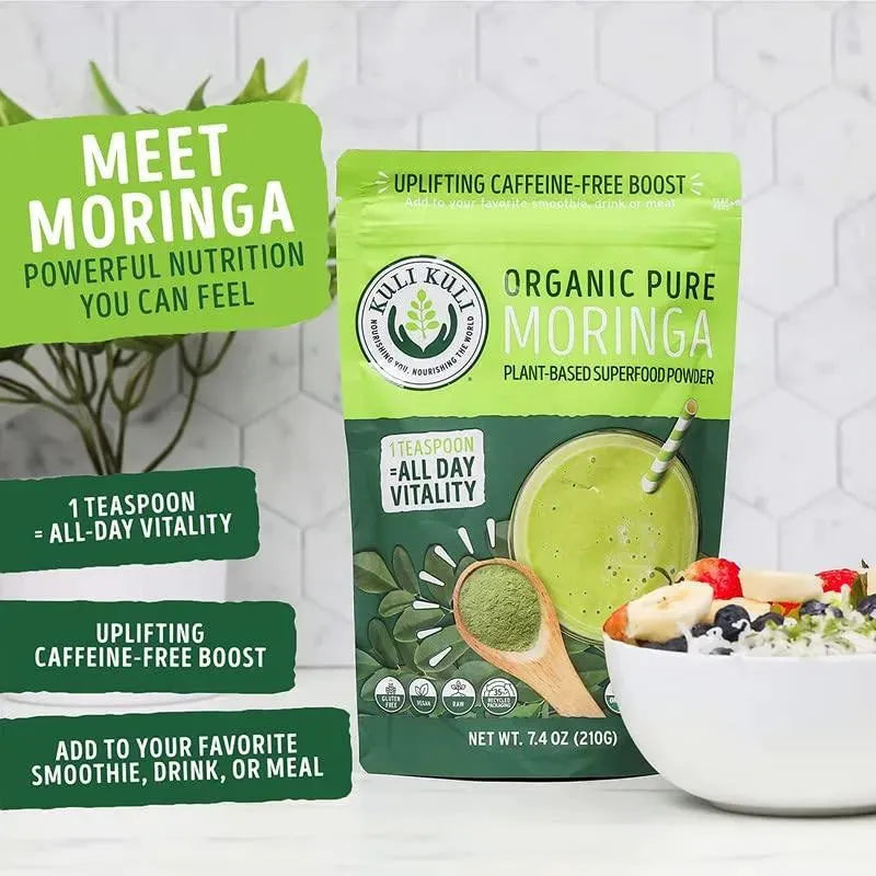 KULI KULI - Kuli Kuli Moringa Vegetable Powder 210Gr. - The Red Vitamin MX - Suplementos Alimenticios - {{ shop.shopifyCountryName }}