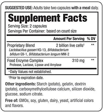 KYO-DOPHILUS - Kyo-Dophilus Probiotic Plus Enzymes 120 Capsulas - The Red Vitamin MX - Suplementos Alimenticios - {{ shop.shopifyCountryName }}