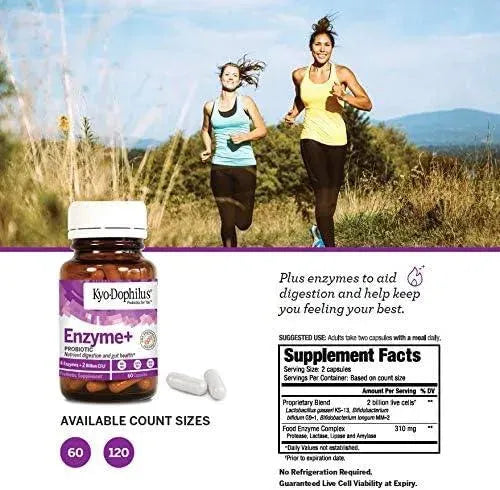 KYO-DOPHILUS - Kyo-Dophilus Probiotic Plus Enzymes 120 Capsulas - The Red Vitamin MX - Suplementos Alimenticios - {{ shop.shopifyCountryName }}