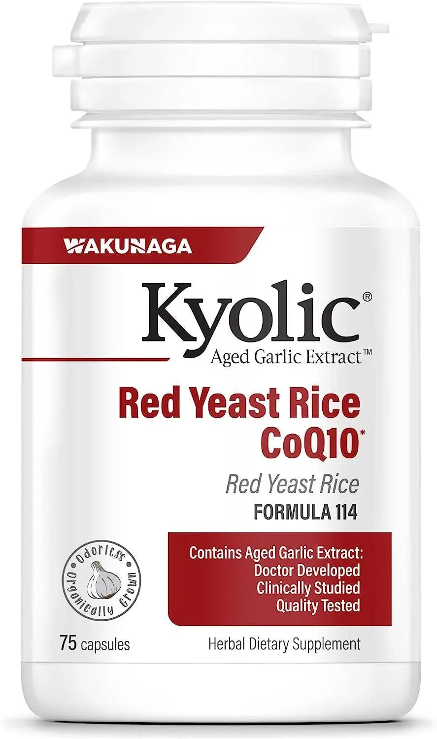 KYOLIC - Kyolic Red Rice Yeast & Coq10 75 Capsulas - The Red Vitamin MX - Suplementos Alimenticios - {{ shop.shopifyCountryName }}