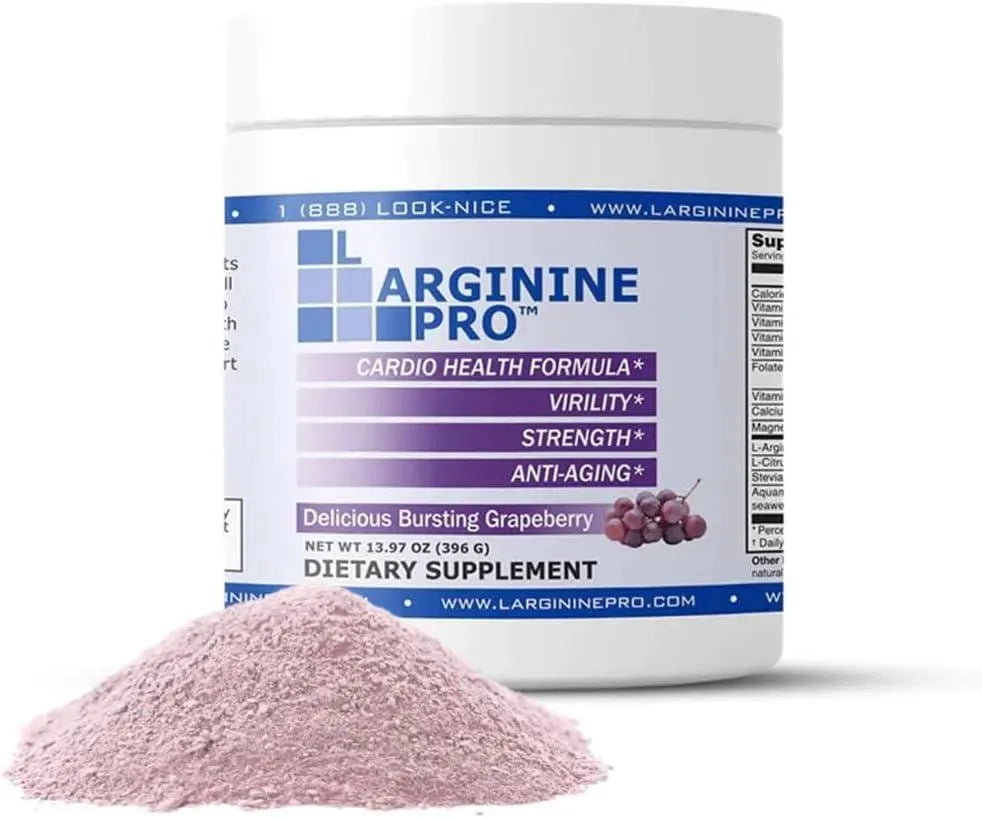 L-ARGININE PRO - L-ARGININE PRO L-arginine Supplement Powder Grape Berry 396Gr. - The Red Vitamin MX - Suplementos Alimenticios - {{ shop.shopifyCountryName }}