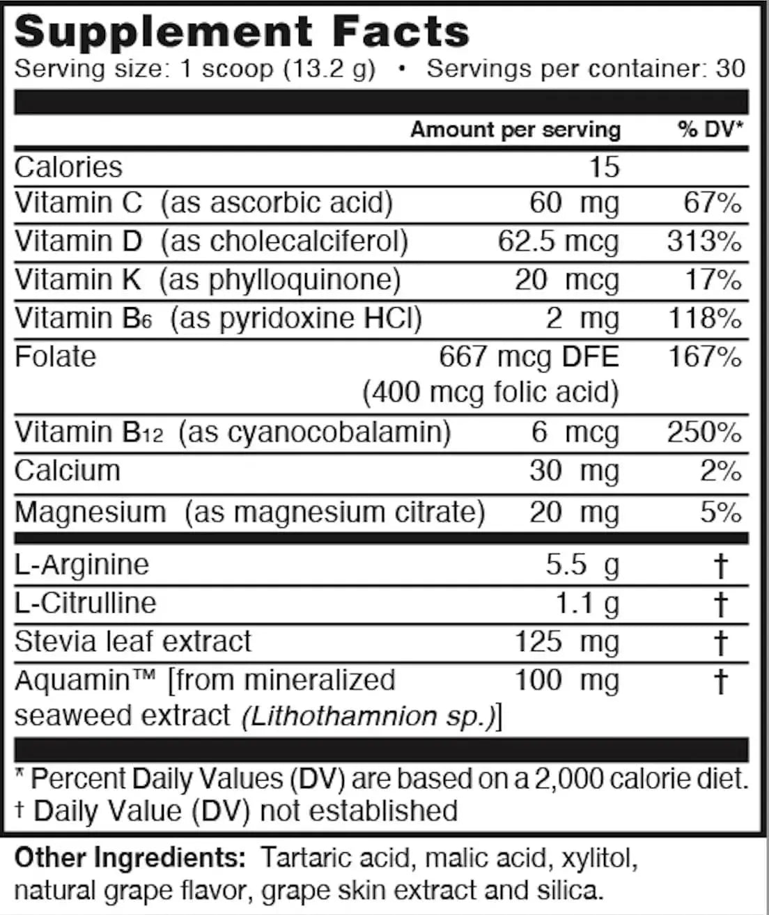 L-ARGININE PRO - L-ARGININE PRO L-arginine Supplement Powder Grape Berry 396Gr. - The Red Vitamin MX - Suplementos Alimenticios - {{ shop.shopifyCountryName }}