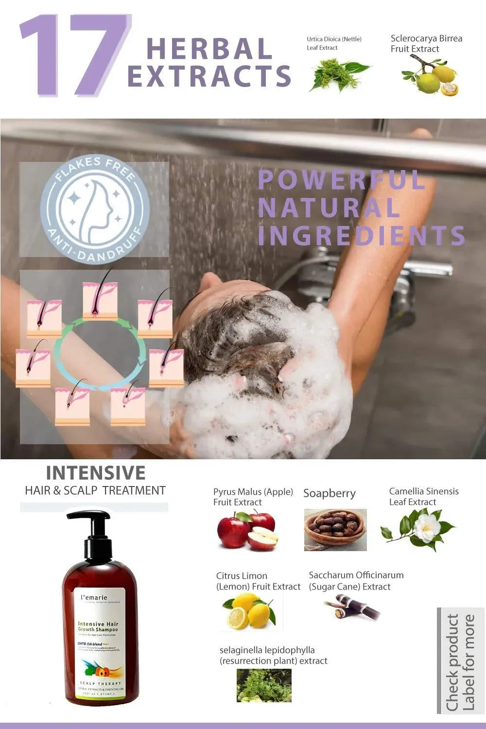 L'EMARIE - L'emarie Hair Growth Shampoo 473Ml. - The Red Vitamin MX - Shampoo Para Cabello - {{ shop.shopifyCountryName }}