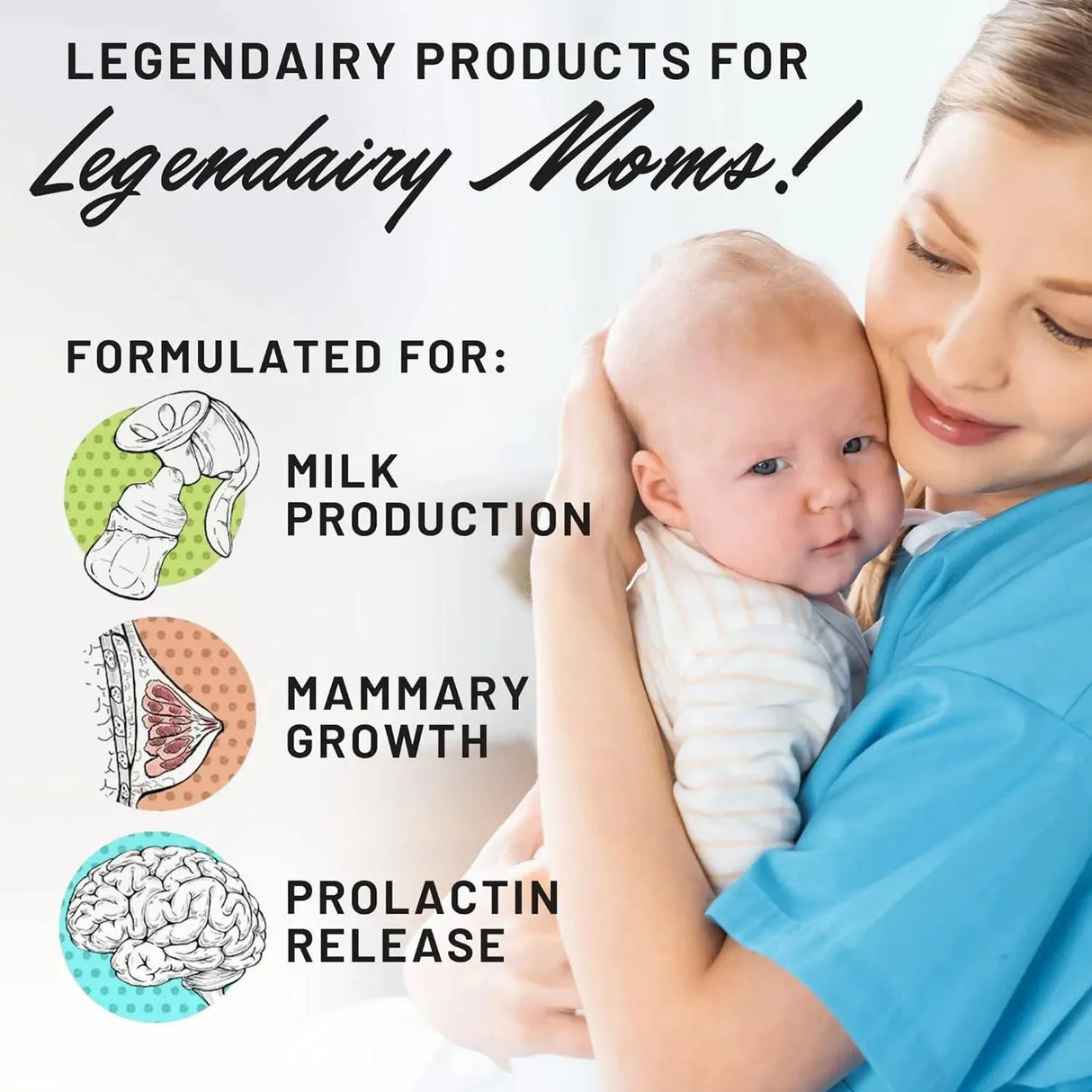 LEGENDARY MILK - Legendairy Milk Liquid Gold Lactation 60 Capsulas - The Red Vitamin MX - Suplementos Alimenticios - {{ shop.shopifyCountryName }}