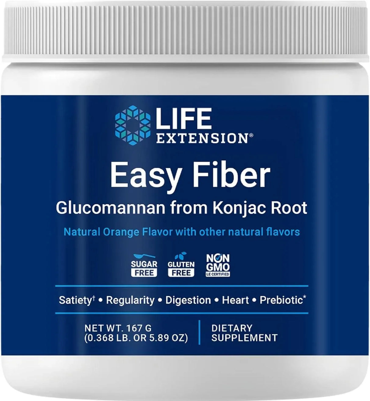 LIFE EXTENSION - Life Extension Easy Fiber Glucomannan Fiber 167Gr. - The Red Vitamin MX - Suplementos Alimenticios - {{ shop.shopifyCountryName }}