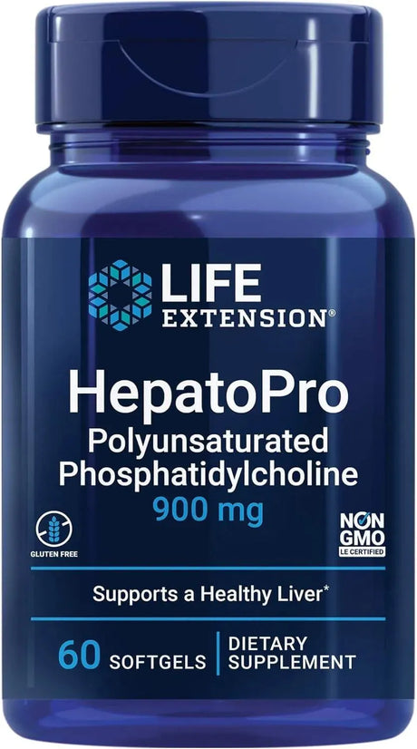 LIFE EXTENSION - Life Extension HepatoPro Polyunsaturated Phosphatidylcholine 60 Capsulas Blandas - The Red Vitamin MX - Suplementos Alimenticios - {{ shop.shopifyCountryName }}