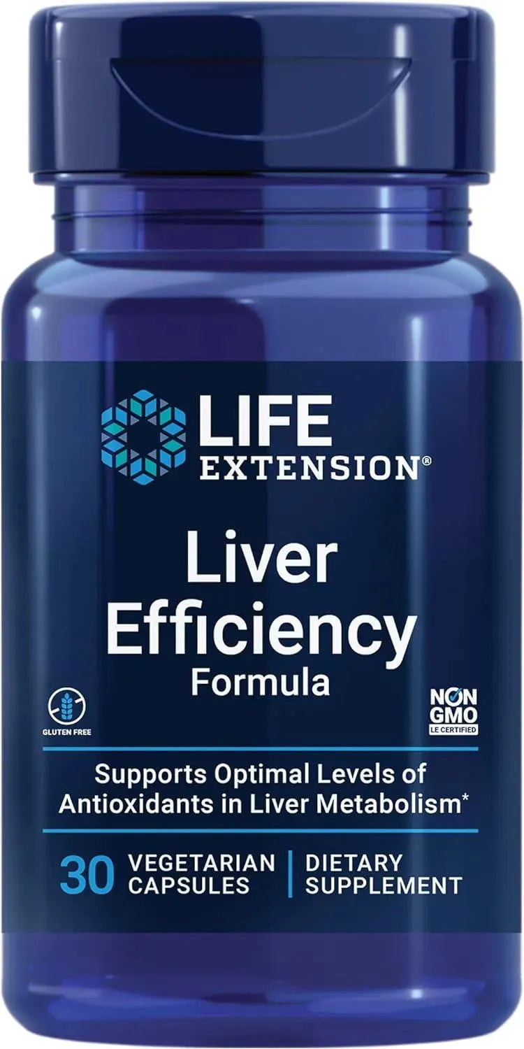 LIFE EXTENSION - Life Extension Liver Efficiency Formula 30 Capsulas - The Red Vitamin MX - Suplementos Alimenticios - {{ shop.shopifyCountryName }}