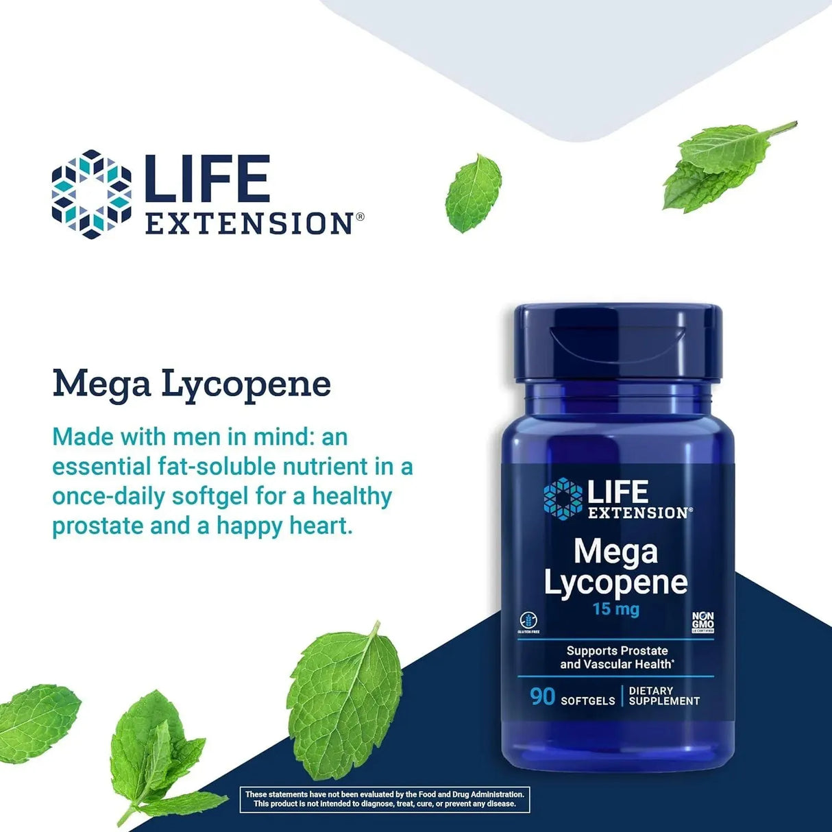 LIFE EXTENSION - Life Extension Mega Lycopene 15Mg. 90 Capsulas Blandas - The Red Vitamin MX - Suplementos Alimenticios - {{ shop.shopifyCountryName }}
