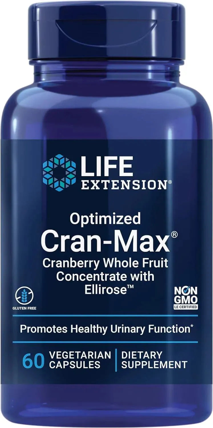 LIFE EXTENSION - Life Extension Optimized Cran-Max 60 Capsulas - The Red Vitamin MX - Suplementos Alimenticios - {{ shop.shopifyCountryName }}