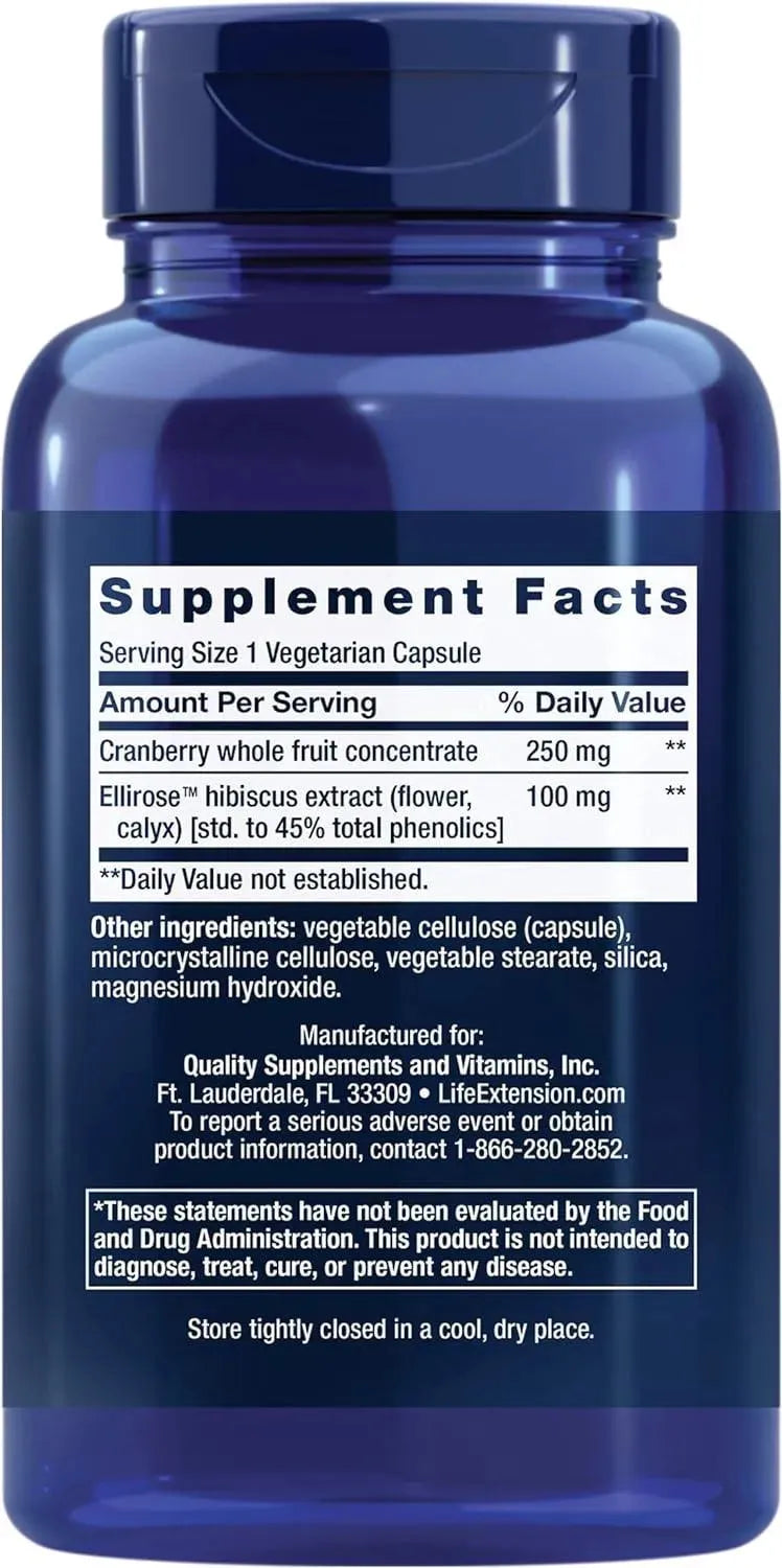 LIFE EXTENSION - Life Extension Optimized Cran-Max 60 Capsulas - The Red Vitamin MX - Suplementos Alimenticios - {{ shop.shopifyCountryName }}