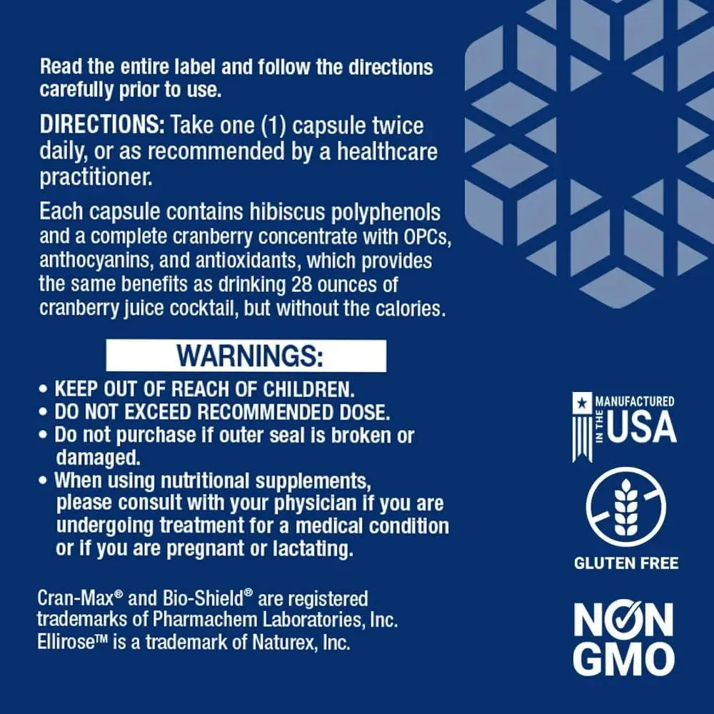 LIFE EXTENSION - Life Extension Optimized Cran-Max 60 Capsulas - The Red Vitamin MX - Suplementos Alimenticios - {{ shop.shopifyCountryName }}