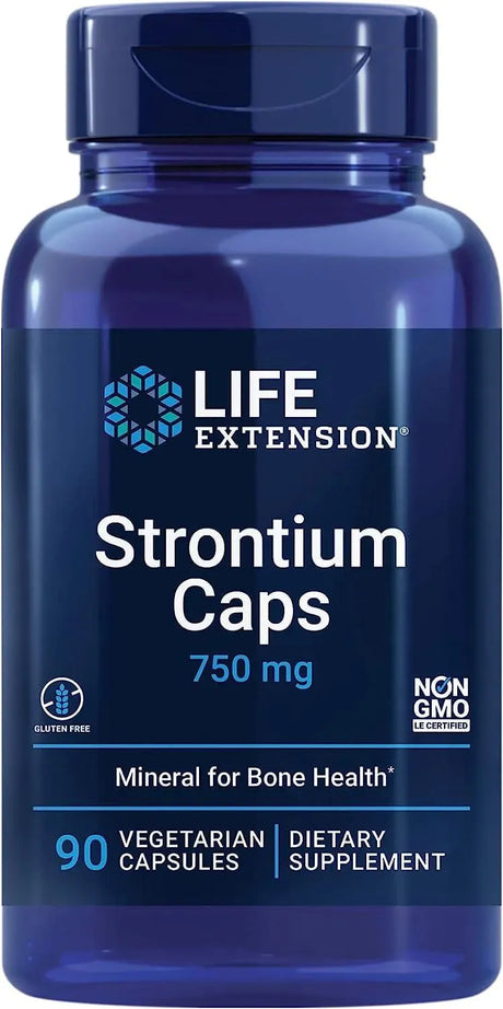 LIFE EXTENSION - Life Extension Strontium 750Mg. 90 Capsulas - The Red Vitamin MX - Suplementos Alimenticios - {{ shop.shopifyCountryName }}