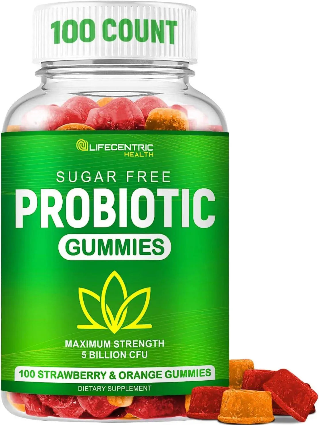 LIFECENTRIC HEALTH - LifeCentric Health Probiotic Gummies 100 Gomitas - The Red Vitamin MX - Suplementos Alimenticios - {{ shop.shopifyCountryName }}
