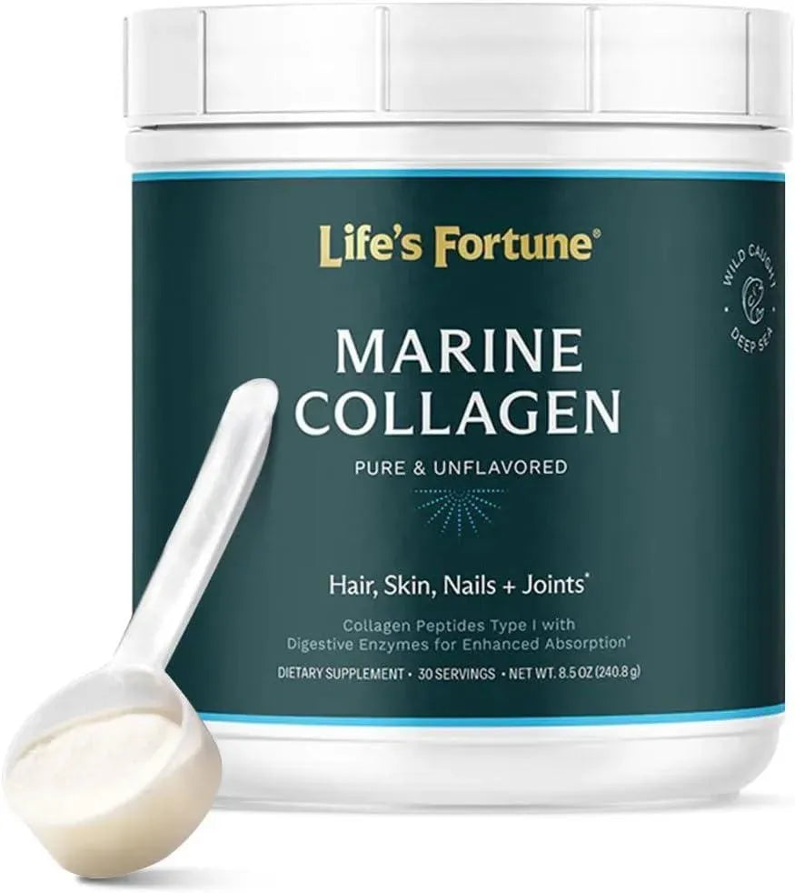 LIFE´S FORTUNE - Life´s Fortune Marine Collagen 240.8 Gr. - The Red Vitamin MX - Suplementos Alimenticios - {{ shop.shopifyCountryName }}