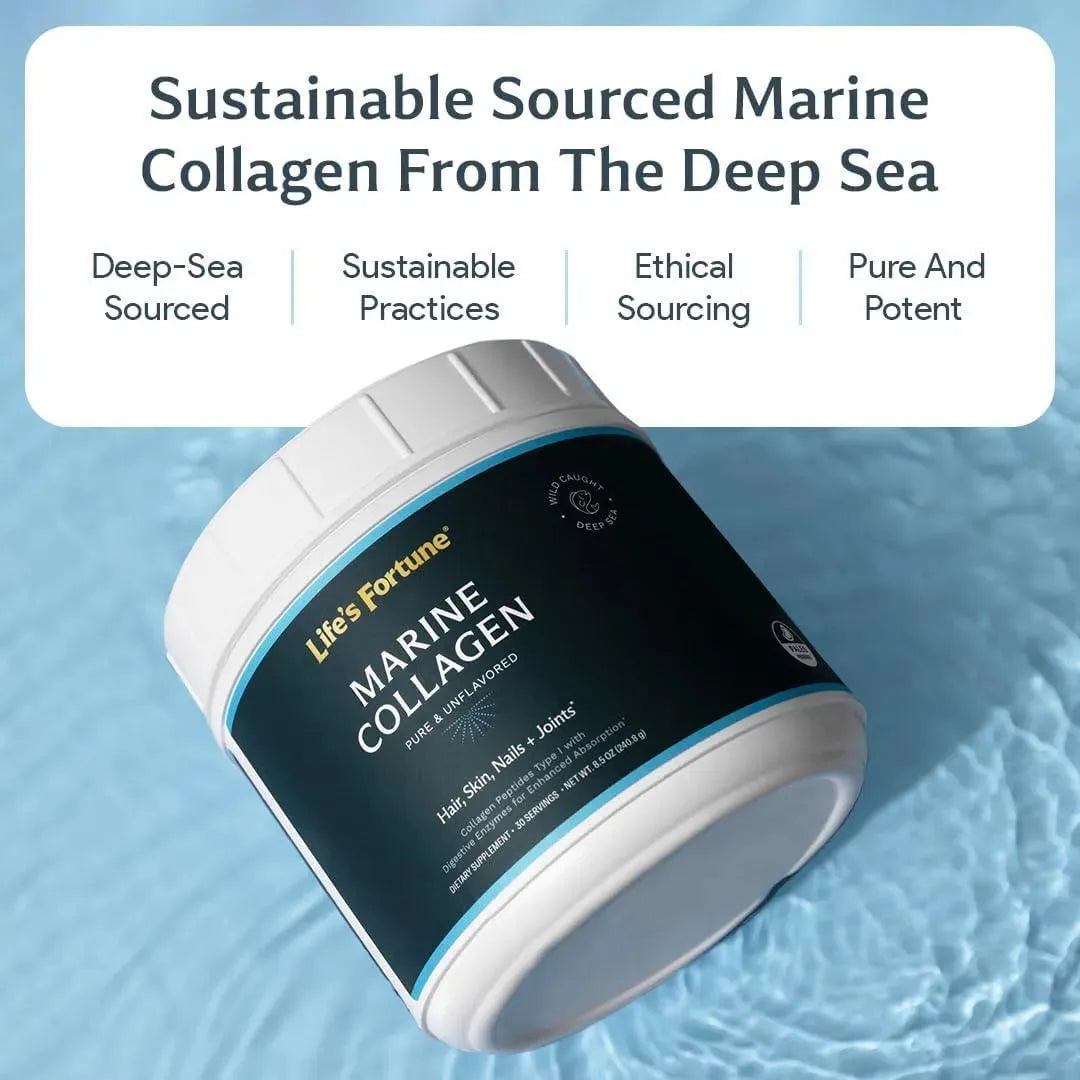 LIFE´S FORTUNE - Life´s Fortune Marine Collagen 240.8 Gr. - The Red Vitamin MX - Suplementos Alimenticios - {{ shop.shopifyCountryName }}