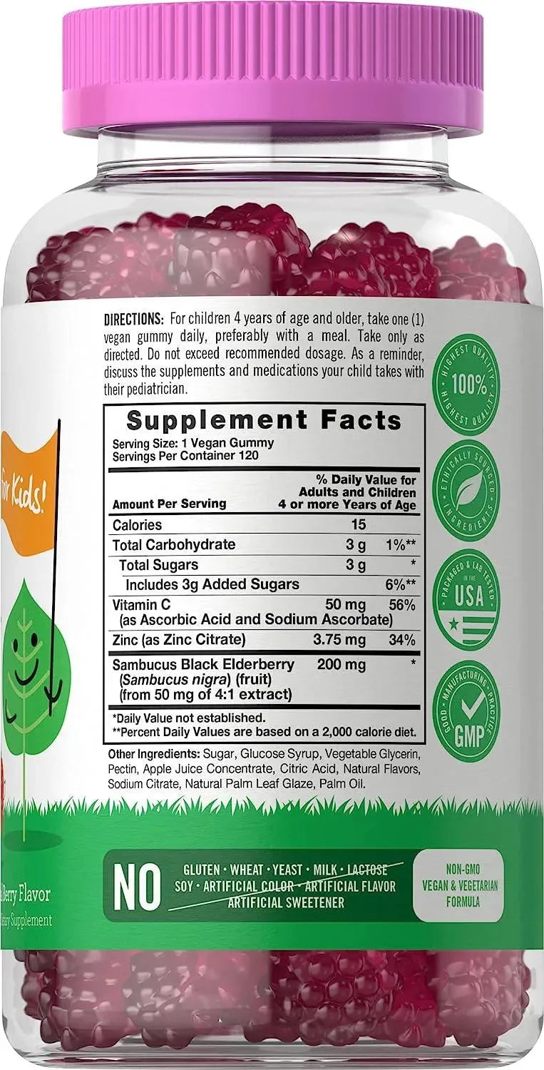 LIL SPROUTS - Lil' Sprouts Elderberry Gummies for Kids 120 Gomitas - The Red Vitamin MX - Suplementos Alimenticios - {{ shop.shopifyCountryName }}