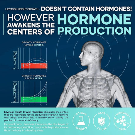 LILYMOON - LILYMOON Height Growth Maximizer 60 Capsulas - The Red Vitamin MX - Suplementos Alimenticios - {{ shop.shopifyCountryName }}