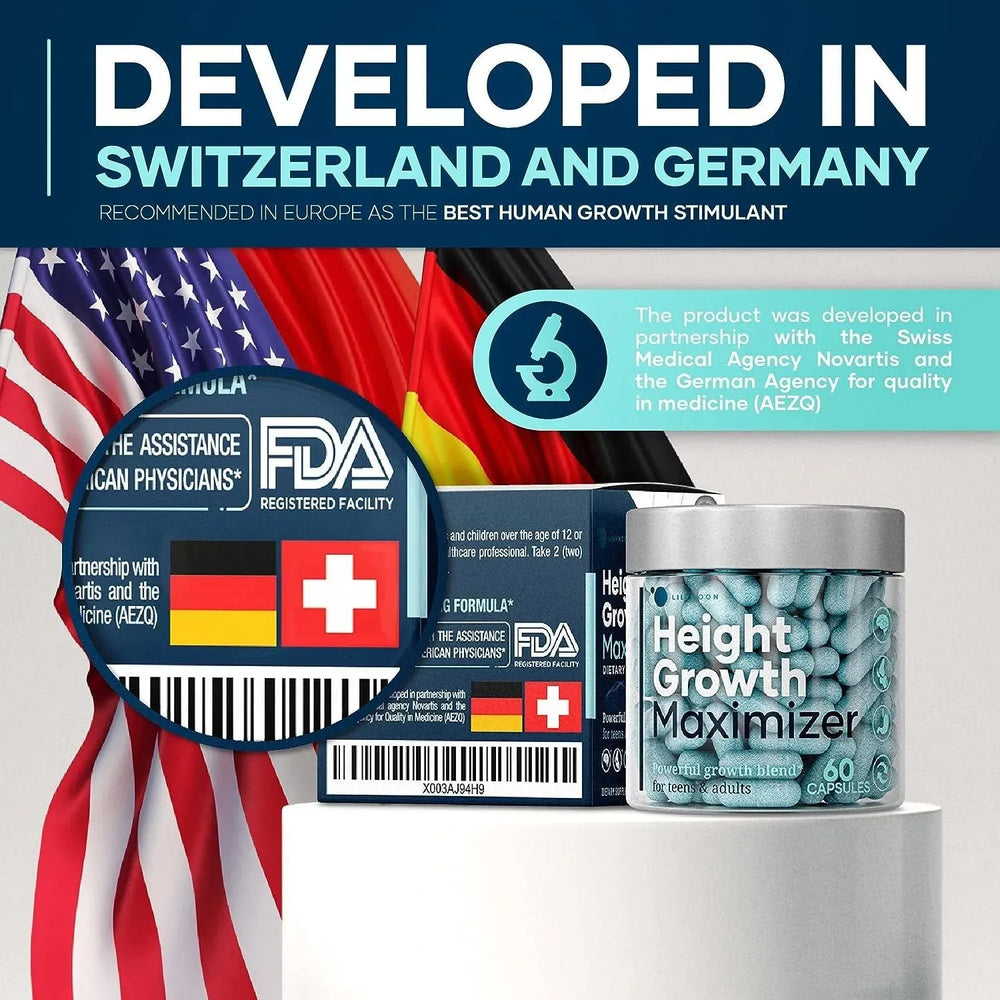 LILYMOON - LILYMOON Height Growth Maximizer 60 Capsulas - The Red Vitamin MX - Suplementos Alimenticios - {{ shop.shopifyCountryName }}