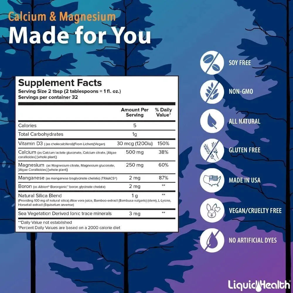 LIQUID HEALTH - Liquid Health Calcium and Magnesium Liquid 946Ml. - The Red Vitamin MX - Suplementos Alimenticios - {{ shop.shopifyCountryName }}