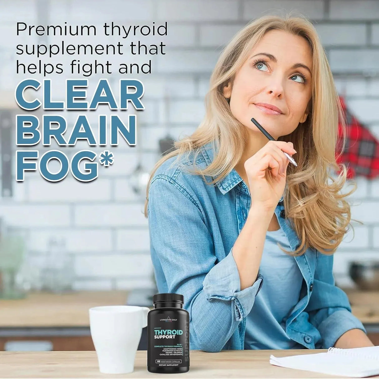 LIVINGOOD DAILY - Livingood Daily Thyroid Support 60 Capsulas - The Red Vitamin MX - Suplementos Alimenticios - {{ shop.shopifyCountryName }}