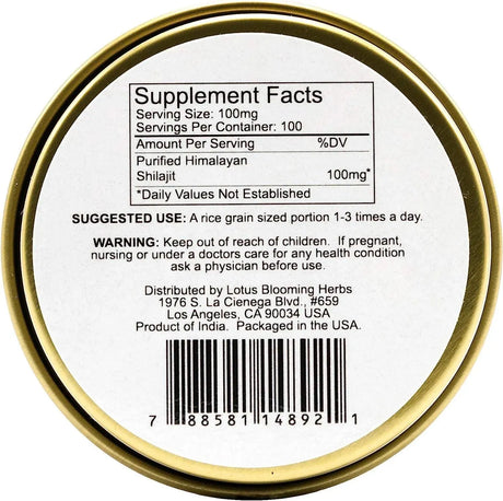 LOTUS BLOOMING HERBS - Lotus Blooming Herbs Authentic Shilajit 10Gr. - The Red Vitamin MX - Suplementos Alimenticios - {{ shop.shopifyCountryName }}