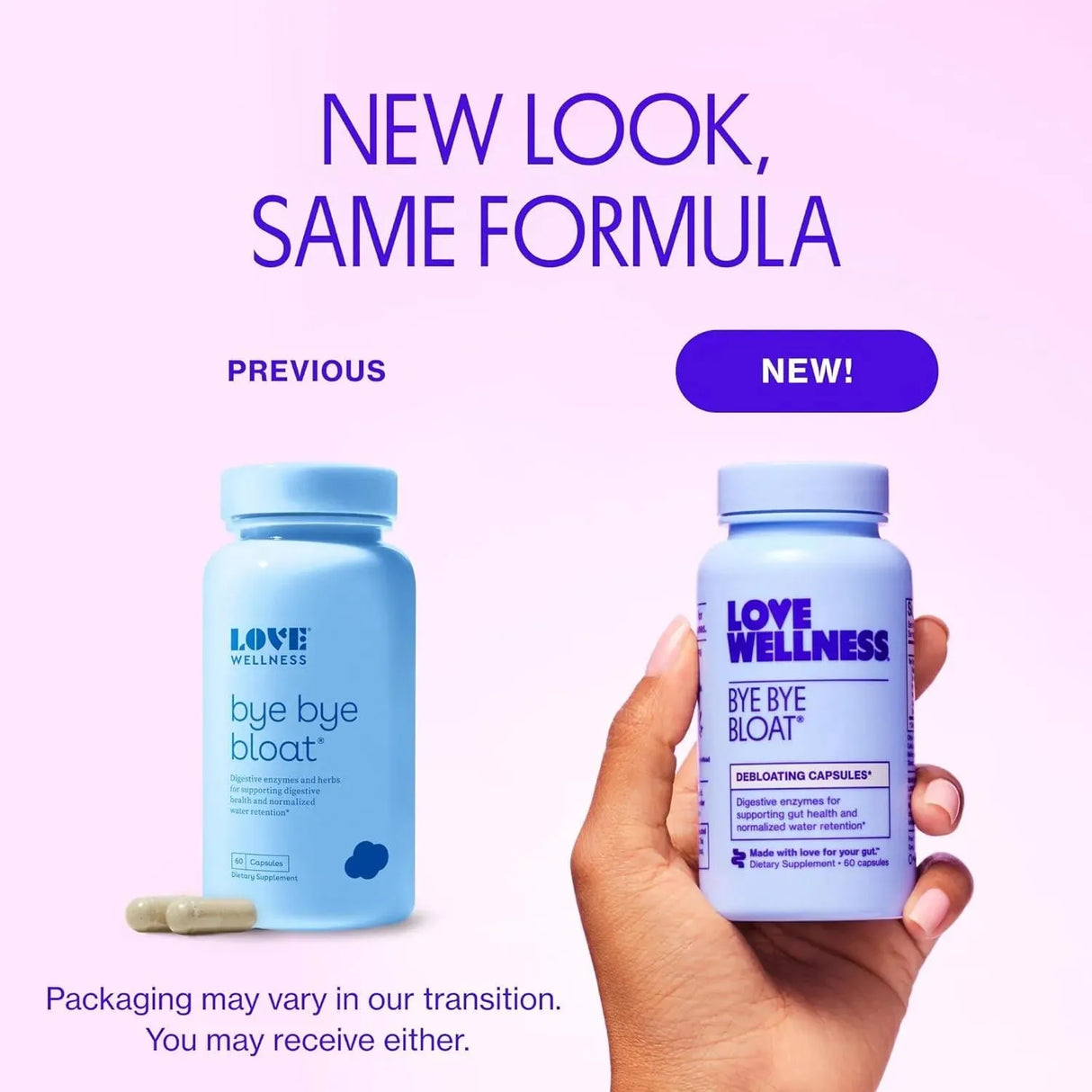 LOVE WELLNESS - Love Wellness Bye Bye Bloat 60 Capsulas - The Red Vitamin MX - Suplementos Alimenticios - {{ shop.shopifyCountryName }}