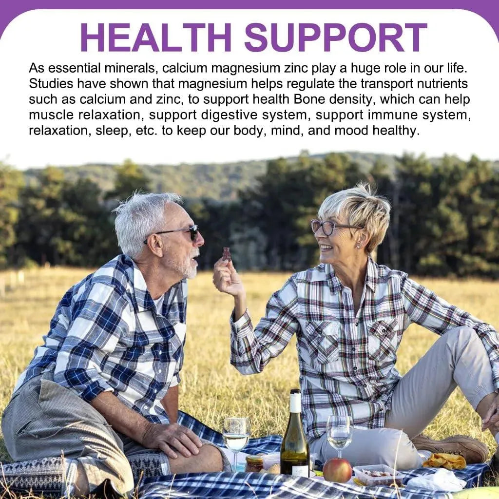 LUCNVEM - LUCNVEM Sugar Free Calcium Magnesium Zinc 120 Gomitas - The Red Vitamin MX - Suplementos Alimenticios - {{ shop.shopifyCountryName }}