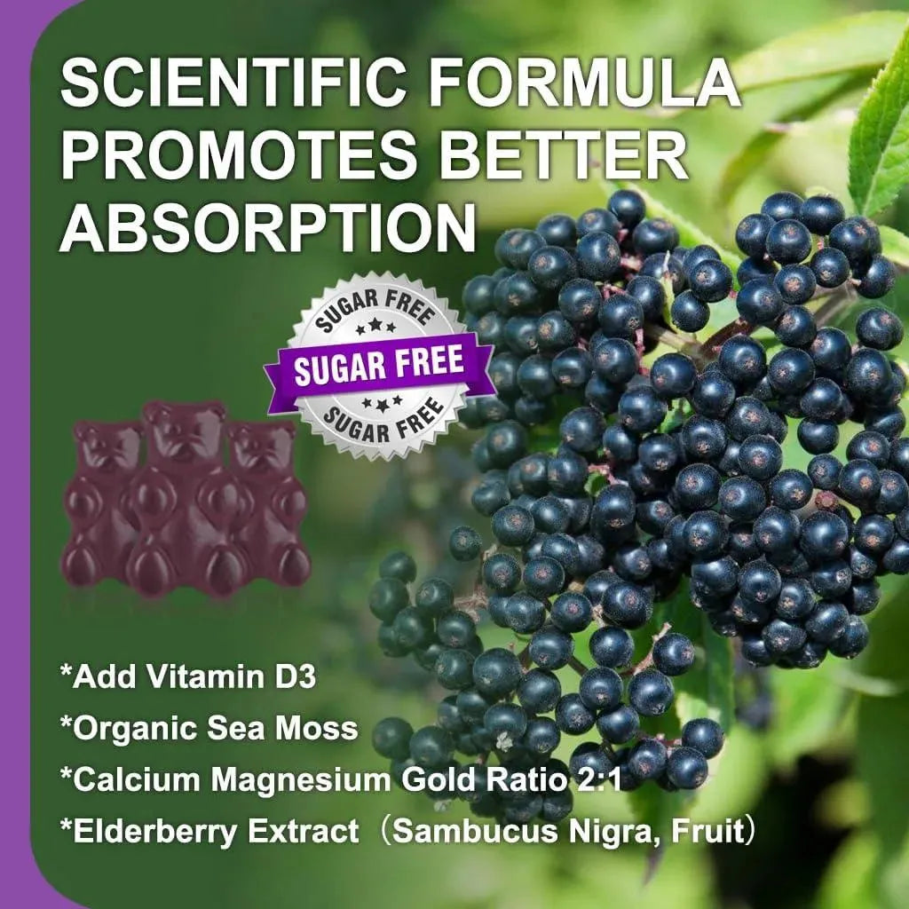 LUCNVEM - LUCNVEM Sugar Free Calcium Magnesium Zinc 120 Gomitas - The Red Vitamin MX - Suplementos Alimenticios - {{ shop.shopifyCountryName }}