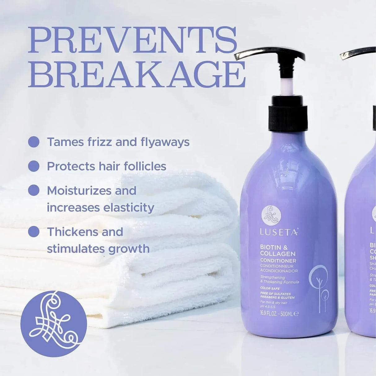 LUSETA - Luseta Biotin and Collagen Shampoo 500Ml. - The Red Vitamin MX - Shampoo Para Cabello - {{ shop.shopifyCountryName }}