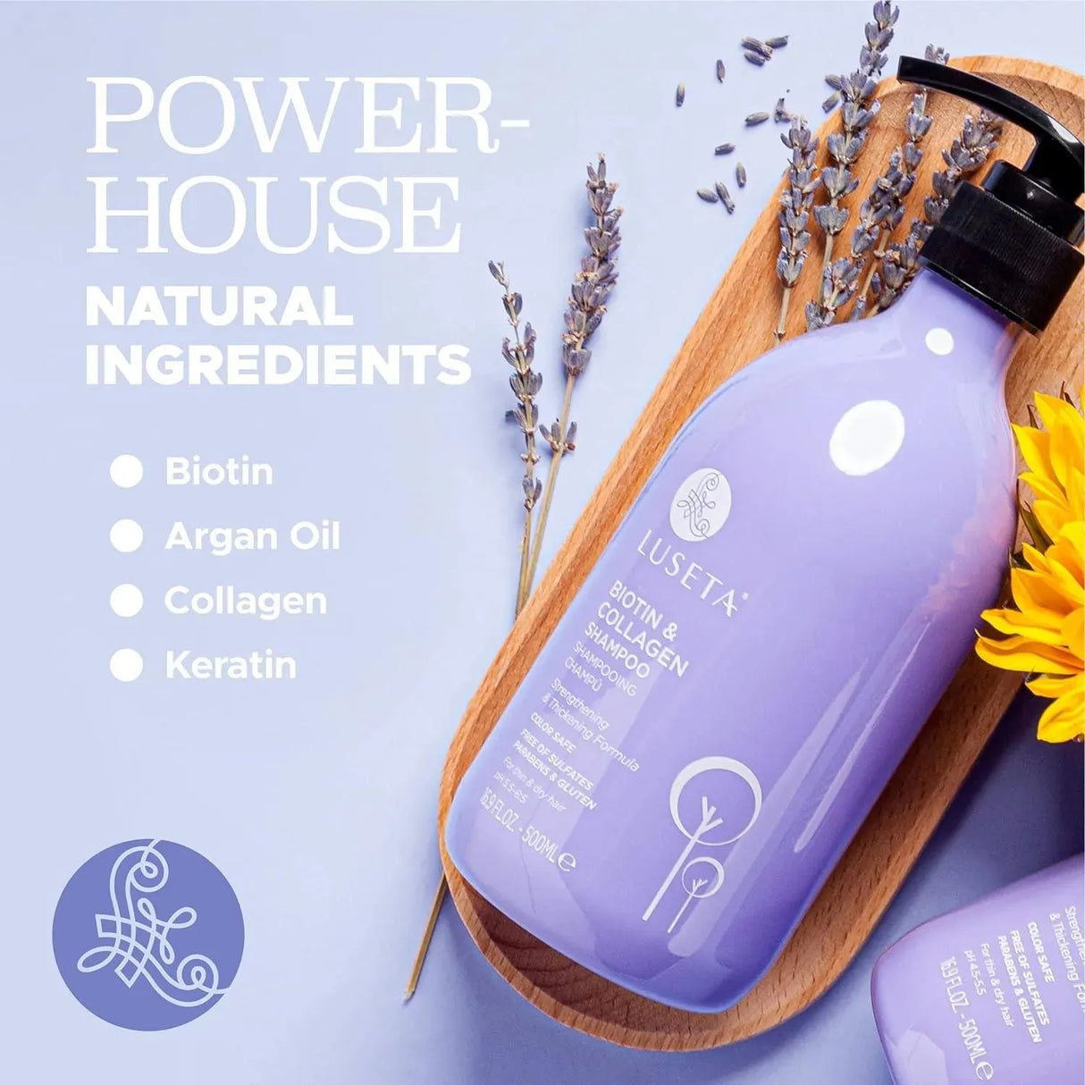 LUSETA - Luseta Biotin and Collagen Shampoo 500Ml. - The Red Vitamin MX - Shampoo Para Cabello - {{ shop.shopifyCountryName }}