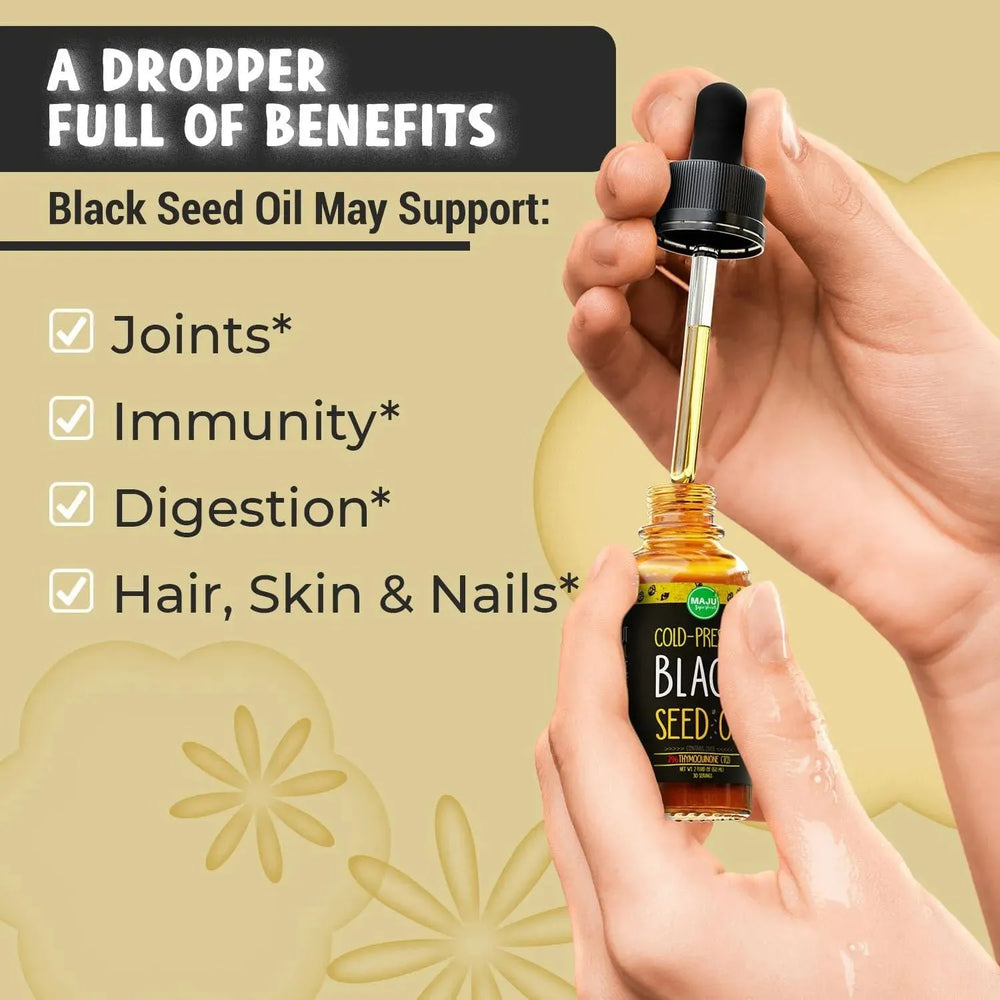 MAJU SUPERFOODS - MAJU Black Seed Oil 2 Fl. Oz. - The Red Vitamin MX - Suplementos Alimenticios - {{ shop.shopifyCountryName }}