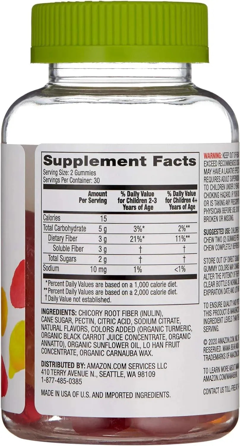 MAMA BEAR - Mama Bear Kids Fiber Gummies 60 Gomitas - The Red Vitamin MX - Suplementos Alimenticios - {{ shop.shopifyCountryName }}