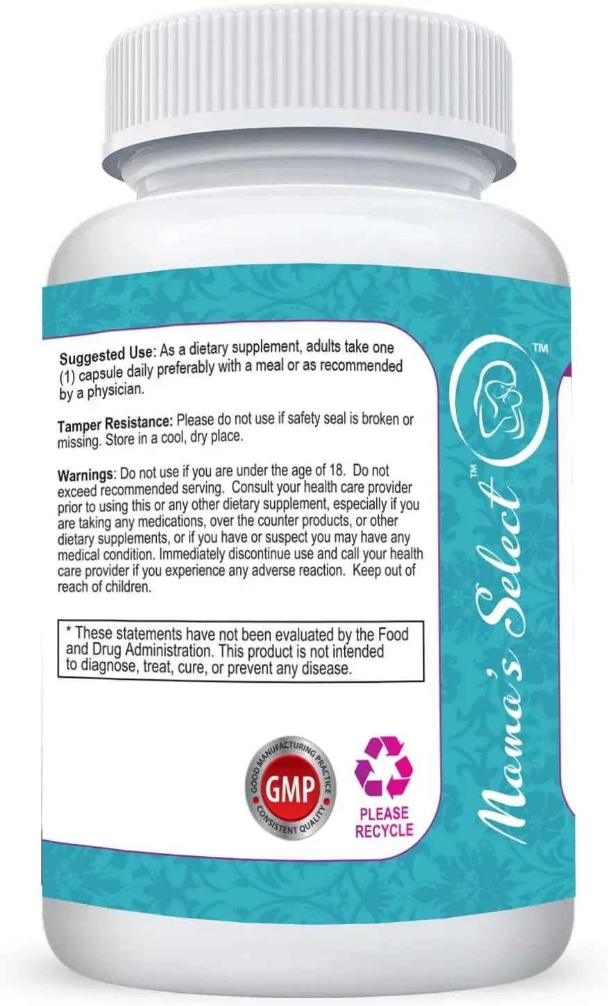 MAMA'S SELECT - Mama's Select Methylfolate MTHFR Folate 90 Capsulas - The Red Vitamin MX - Suplementos Alimenticios - {{ shop.shopifyCountryName }}