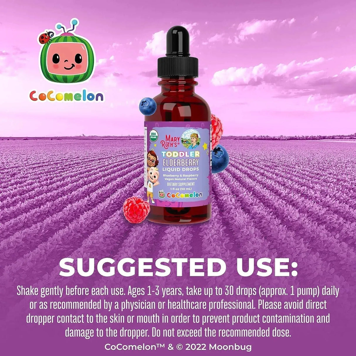 MARY RUTH ORGANICS - MaryRuth Organics Cocomelon Toddler Black Elderberry Liquid 30Ml. - The Red Vitamin MX - Suplementos Alimenticios - {{ shop.shopifyCountryName }}
